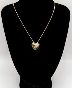 Authentic Heart of Gold: A Sacred Emblem of Love and Protection
