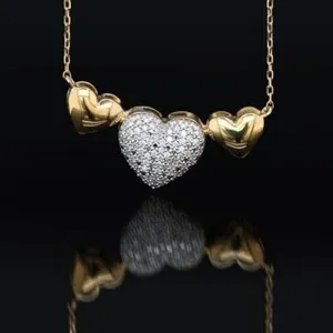 Authentic Heart of Radiant Love Pendant: A Symbol of Unwavering Devotion