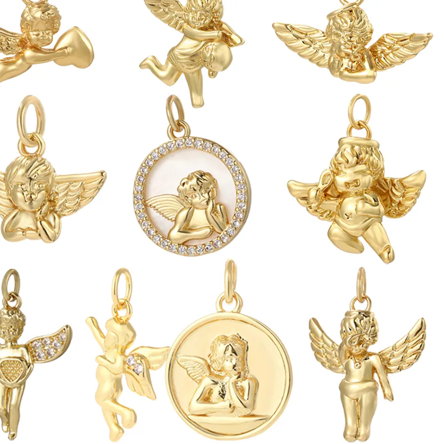 Authentic Celestial Guardian: The Golden Angel Wing Maiden Talisman