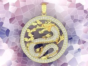 Authentic The Celestial Dragon: Guardian of the Gilded Flame