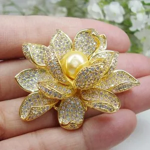 Authentic The Luminous Lotus: A Golden Vessel of Eternal Awakening