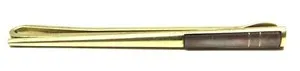 Authentic Vintage Amerik S: Celestial Bond Gold-Plated Abalone Nacre Tie Clip