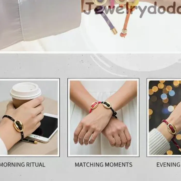 Authentic Adjustable Pig Nose Bracelet Multicolor Dopamine Woven Cord Trendy Jewelry for Girls School Daily Wear Small