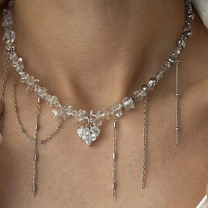 Authentic The Ethereal Heart Tassel Talisman