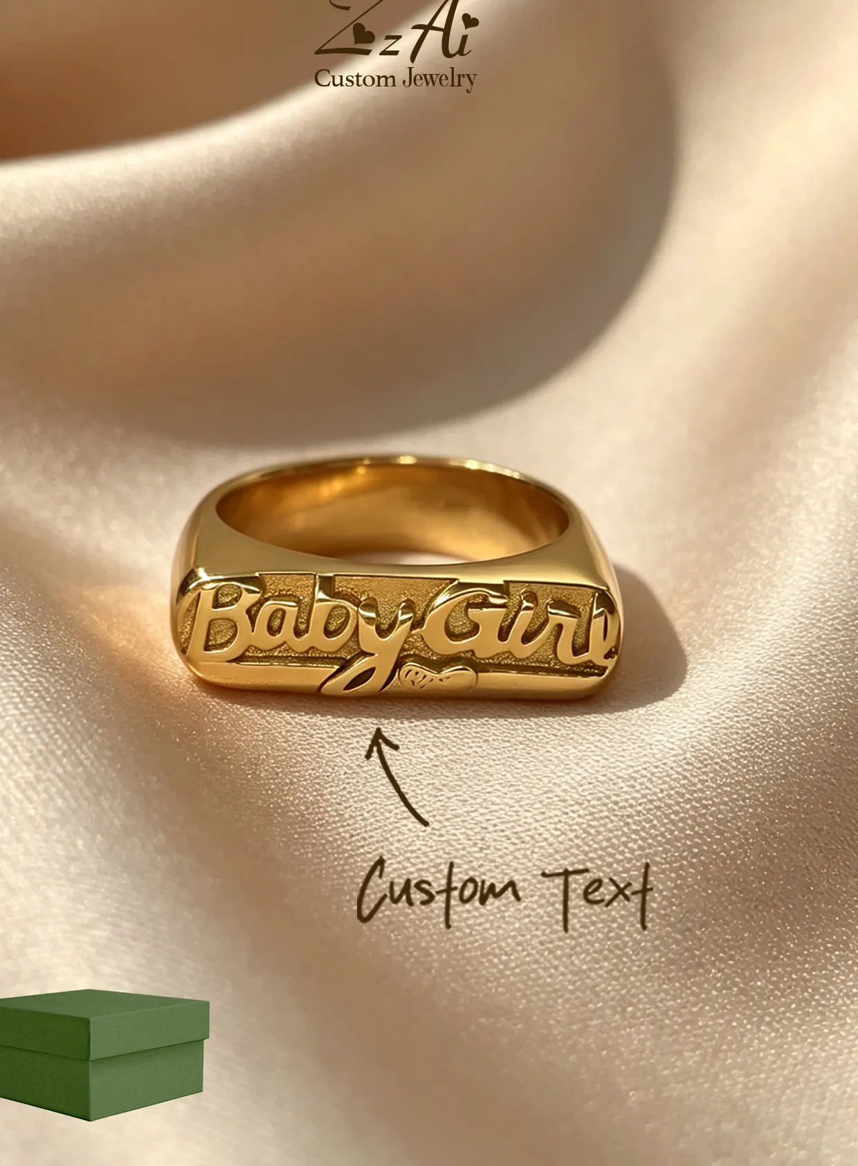 Authentic The Eternal Bond Gold-Plated Bespoke Union Band