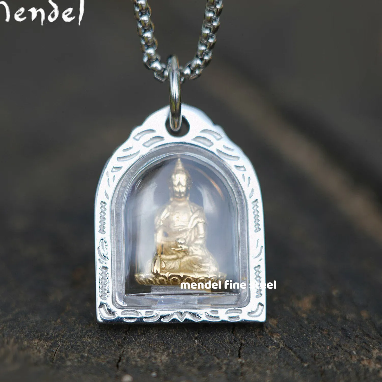 Authentic The Golden Buddha Amulet of Timeless Serenity