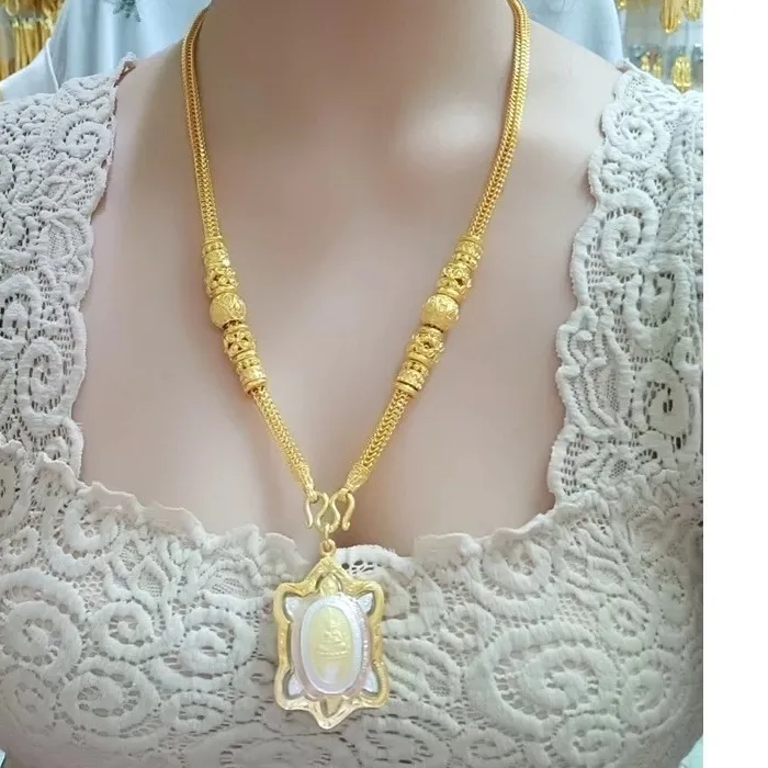 Authentic The Golden Radiance of the LP Liu Sacred Amulet Pendant