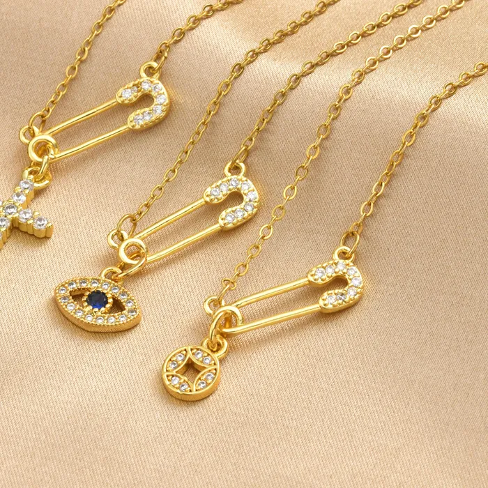 Authentic Guardian's Shield: Protection Amulet Necklace with Golden Vigilance