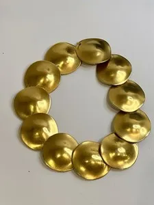 Authentic Celestial Disc of Robert Lee Morris: 24K Gold Plated Spiritual Amulet