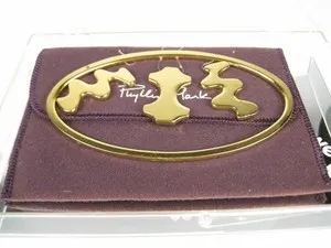 Authentic The Gilded Arabesque: A Wearable Sculpture of Timeless Flow