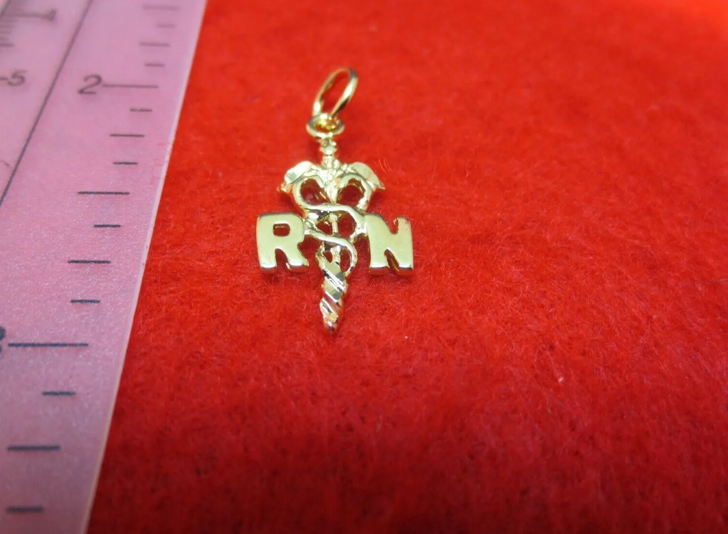 Authentic The Golden Healer Caduceus Talisman