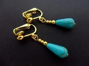 Authentic Celestial Azure Teardrop Amulets of Vitality