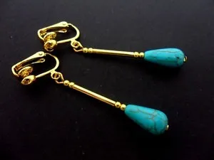 Authentic Celestial Azure Teardrop Talismans of Vitality