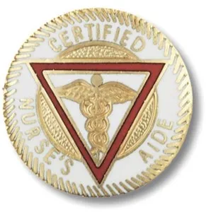 Authentic The Healer's Sanctum: Gold-Plated Caduceus Guardian Pin