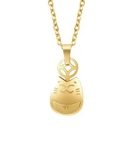 Authentic Maneki Neko's Blessing: A Lucky Cat's Golden Gaze