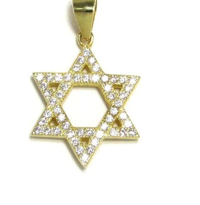 Authentic The Sacred Seal Of David A Gold- Plated Amulet Of Divine Protection And Illuminated Wisdom