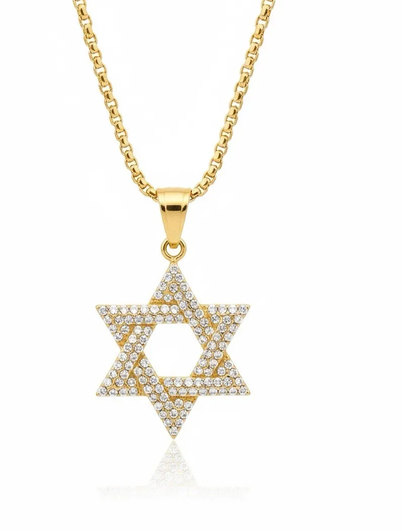 Authentic Radiant Hexagram of Celestial Harmony Pendant