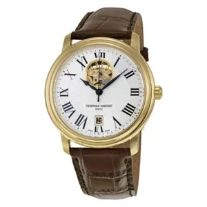 Authentic Heartbeat Harmony: Enchanted Yellow Gold Plated Timekeeper for the Modern Mystic