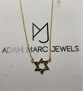 Authentic Celestial Shield: The Radiant Star of David Amulet