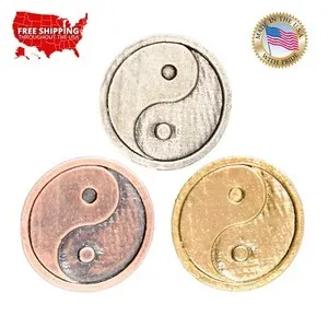 Authentic Creative Pewter Designs Yin Yang Necklace & Pendant, G050