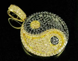 Authentic The Celestial Equilibrium: Yin Yang Radiant Harmony Pendant