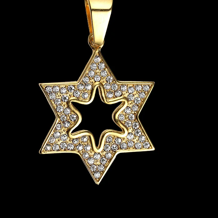 Authentic The Star of David Hexagram Pendant - A Rap Star's Mystic Charm