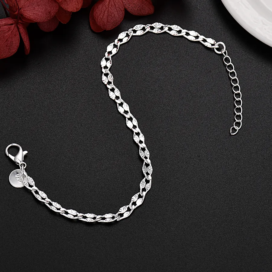 Authentic The Argent Ribbon of Eternal Flow Silver Chain