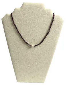 Authentic Guardian of the Heart: Garnet Pearl Necklace of Radiant Protection
