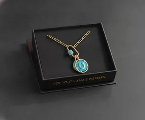 Authentic Outlaw Gold Plated Turquoise Magnesite & Cubic Zirconia