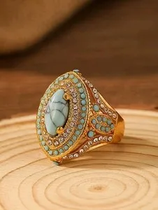 Authentic Turquoise Shield of Serenity, Size 8
