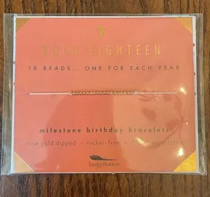 Authentic Lucky Feather Bold Eighteen Rose Gold Plated Adjustable Slide Cord Bracelet 7-8"