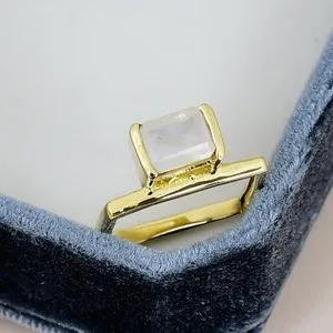 Authentic Lunar Guardian's Whisper: Celestial Protection on Her Finger
