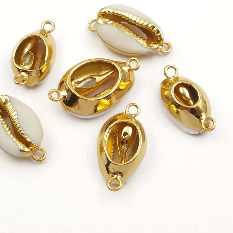 Authentic Sacred Loving Cowrie Charm – Gold‑Infused Fertility Amulet for the Divine Feminine