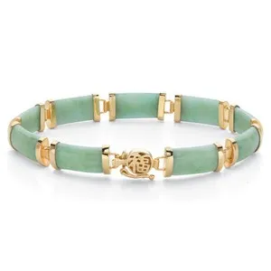 Authentic The Verdant Harmony Jade and Gold Talisman Bracelet