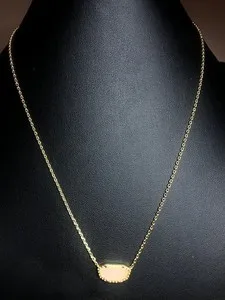 Authentic The Ethereal Rose Quartz Bar Pendant: A Vessel of Harmonious Radiance