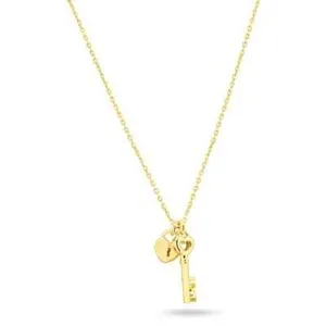 Authentic The Golden Key of Devotion and Eternal Heart Lock Talisman
