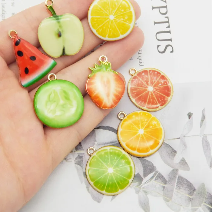 Authentic Orchard of Desire: Enamel Fruit Talismans of Sweet Affection