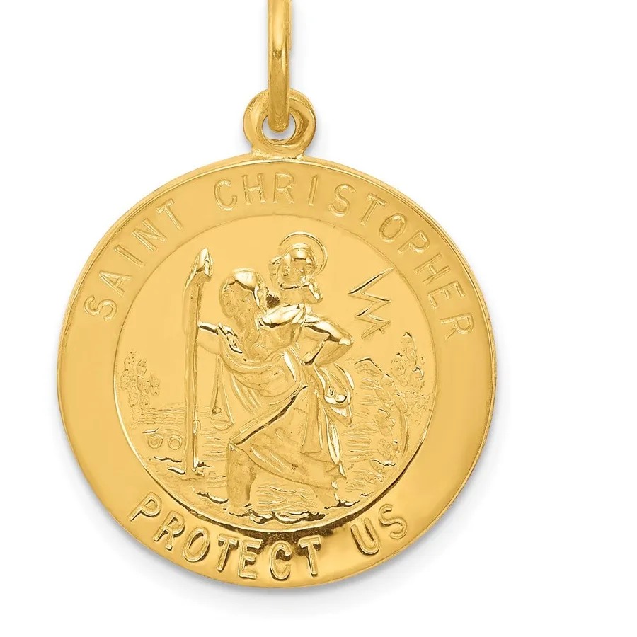Authentic The Guardian's Shield A Saint's Protection In Gold