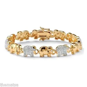 Authentic The Golden Pachyderm Talisman Bracelet of Strength and Abundance