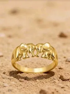 Authentic The Gilded Pachyderm Talisman Ring