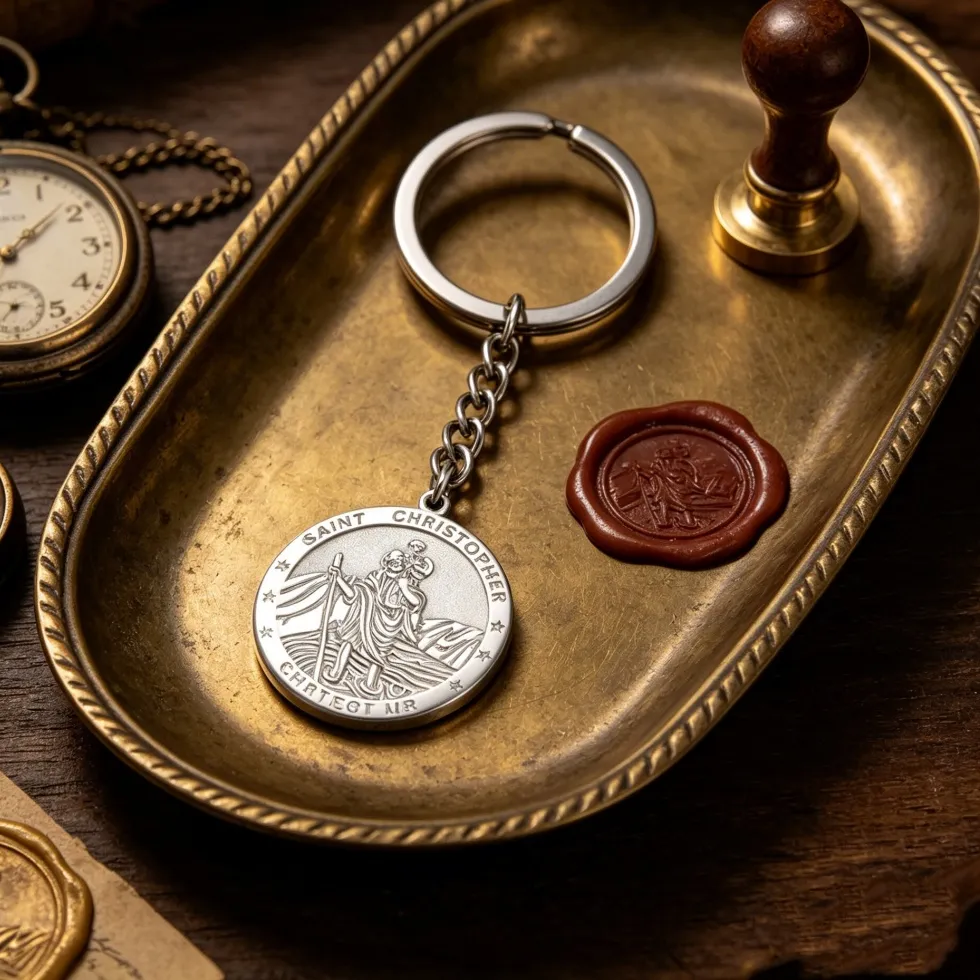Authentic The Guardian's Embrace St. Christopher's Eternal Protection