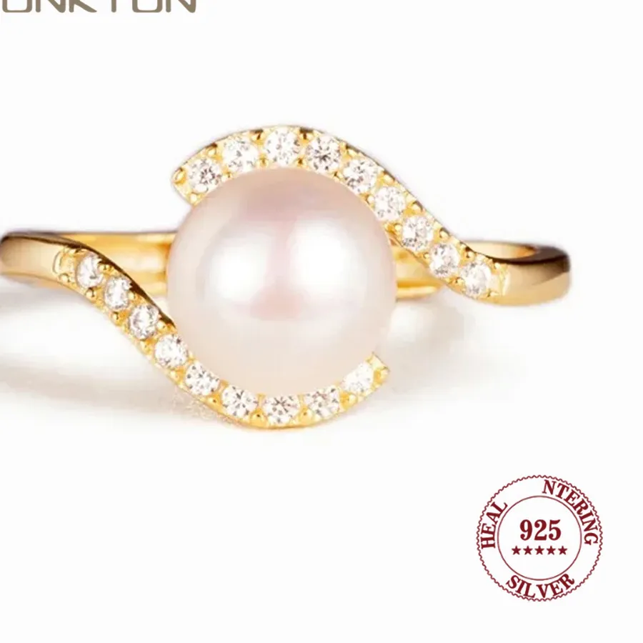 Authentic The All-Seeing Pearl: S925 Sterling Silver Mystical Eye Ring