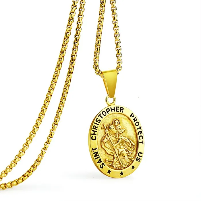 Authentic The Traveler's Guardian Saint Christopher's Sacred Talisman