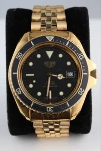Authentic Heuer 1000 Series ‘Wolf Of Wall Street’ 980.022 Full Size Gold Plated