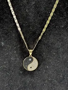 Authentic Harmony of Opposites: Yin & Yang Pendant