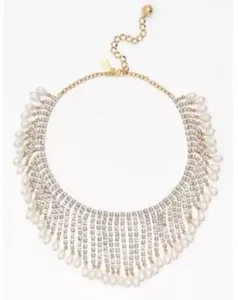 Authentic The Seaview Pearl Fringe Gilded Bib Sanctuary