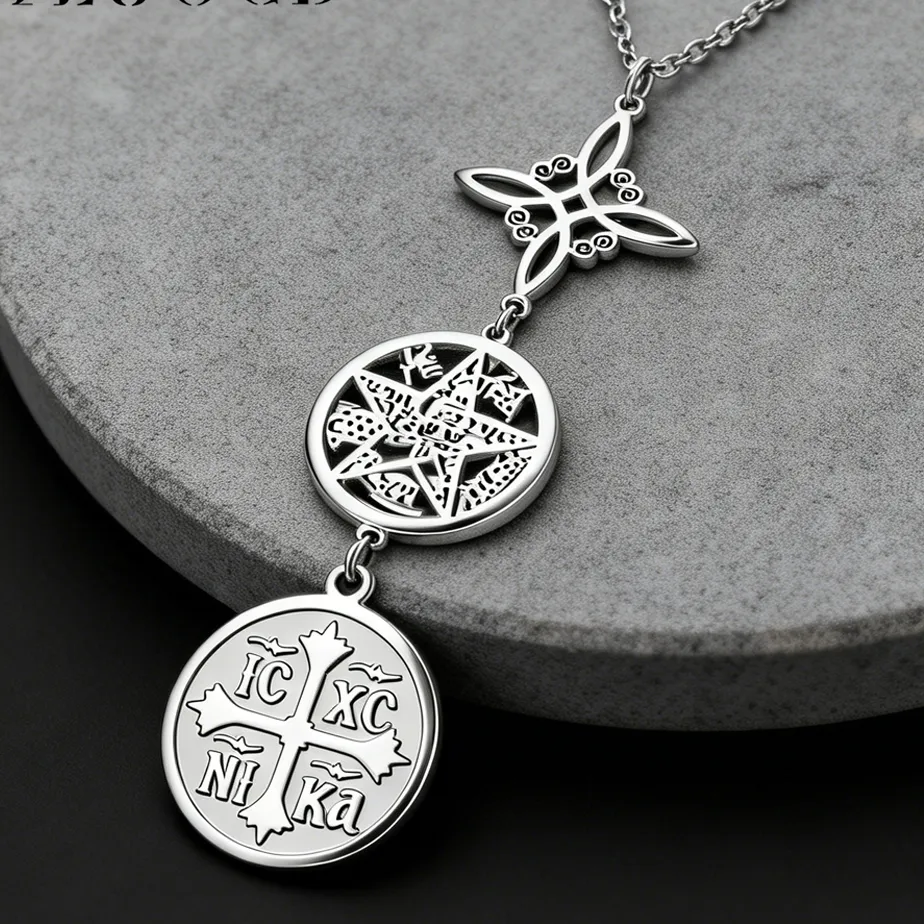 Authentic Triple Guardianship of Light: Orthodox Cross, Pentagram, and Tetragrammaton