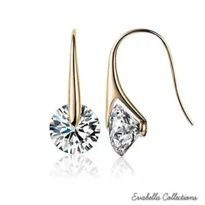 Authentic Luminous Ethereal Drop Earrings: Celestial Light Catchers