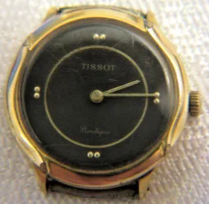 Authentic TISSOT BOUTIQUE LADIES MECHANICAL WATCH 10 micron GOLD PLATED