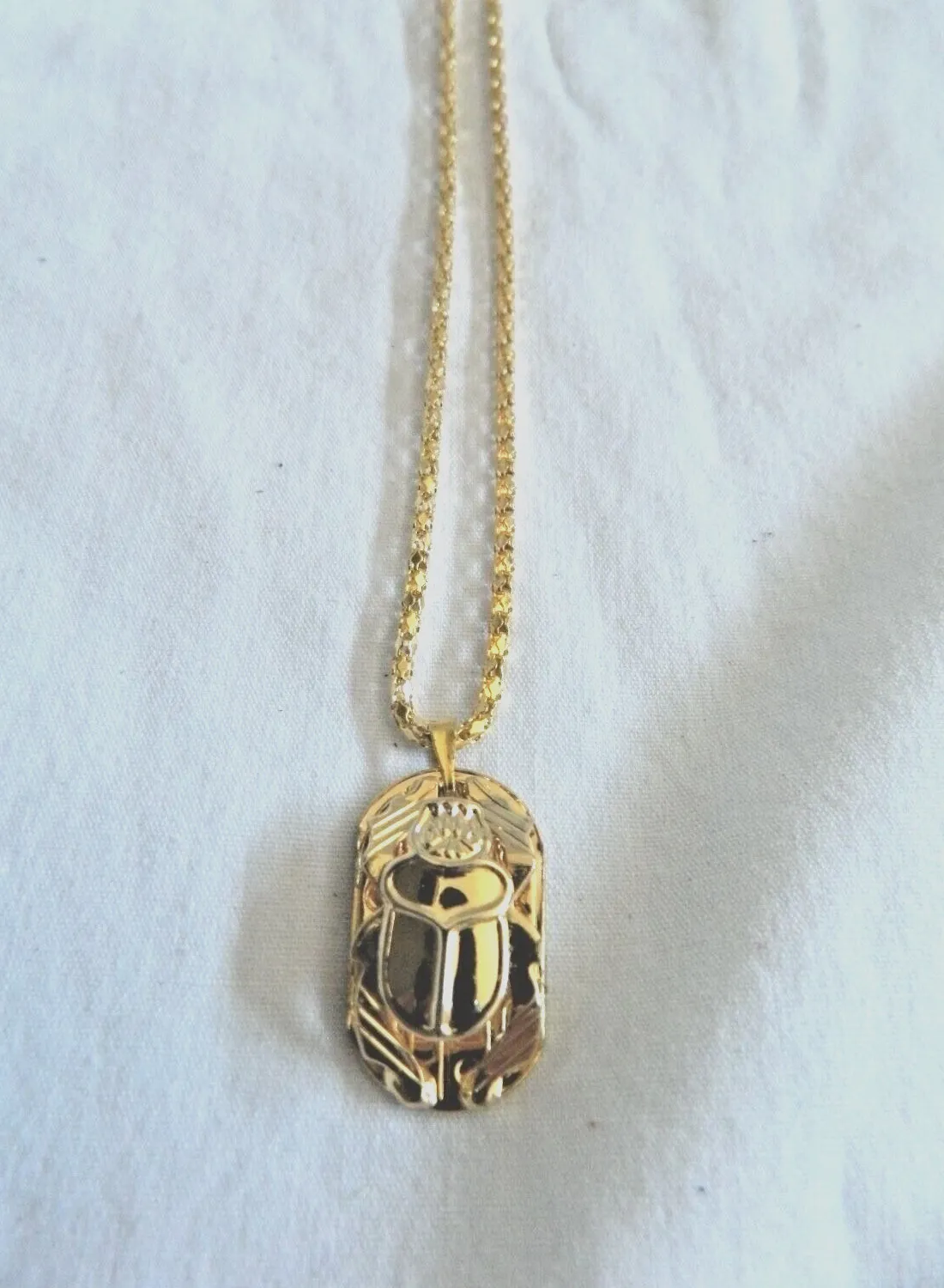 Authentic The Golden Scarab of Re: Solar Amulet of Transformation